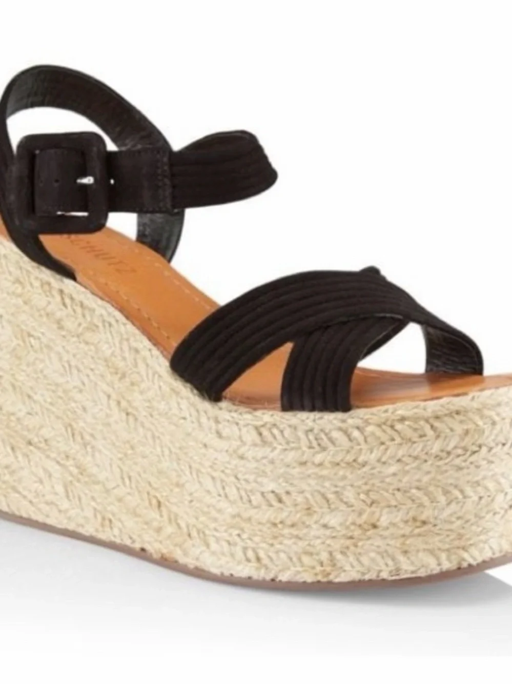 SCHUTZ black espadrille